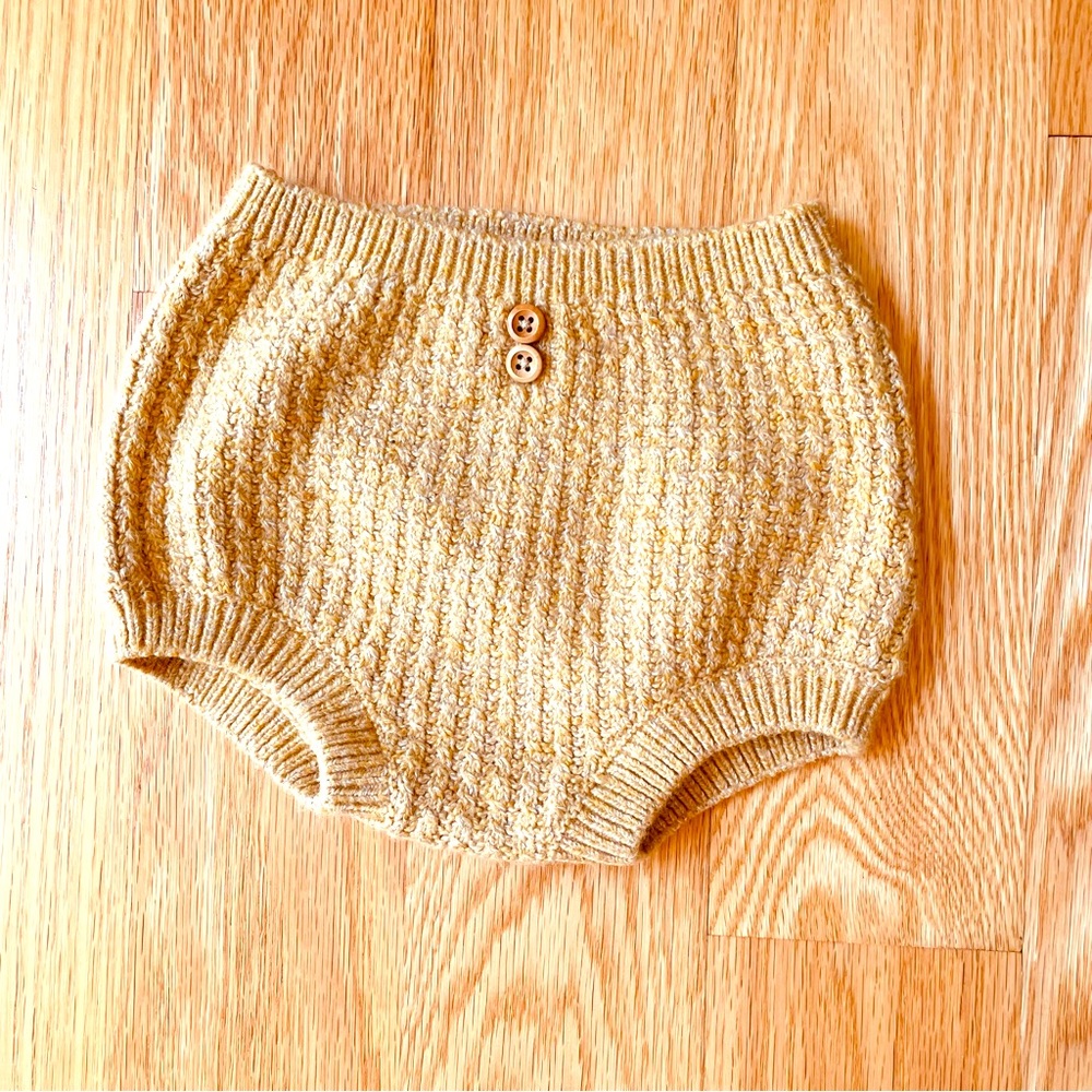 Zara Baby Knit Bloomer Bottom 1-3 Months